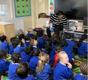 Reception Knitted Nativity Workshop